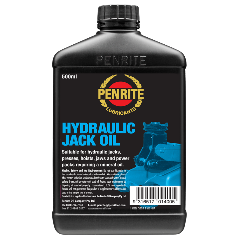 Penrite Hydraulic Jack Oil - 500ml - A1 Autoparts Niddrie