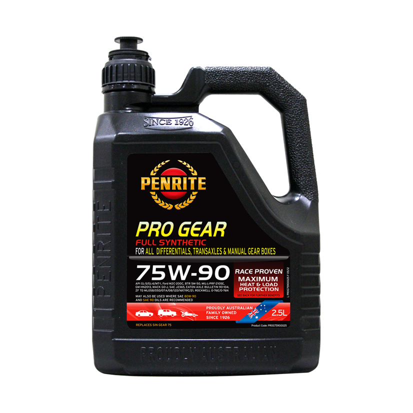 Penrite Pro Gear 75W90 - 2.5Ltr - A1 Autoparts Niddrie