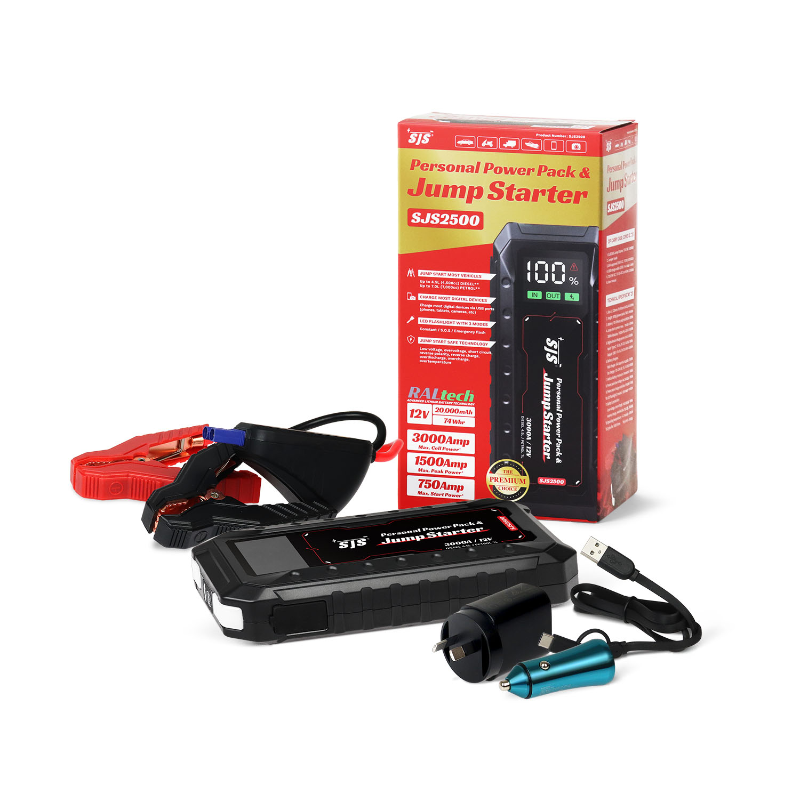 SJS Power Pack / Jump Starter 3000A - SJS2500