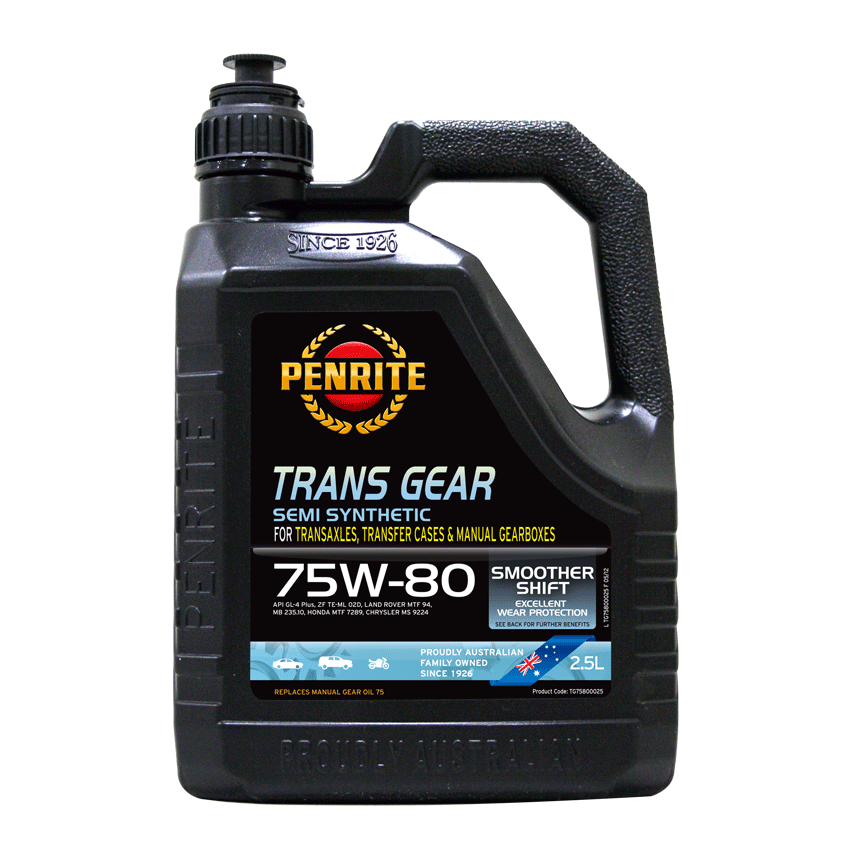 Penrite Trans Gear 75W80 - 2.5Ltr - A1 Autoparts Niddrie