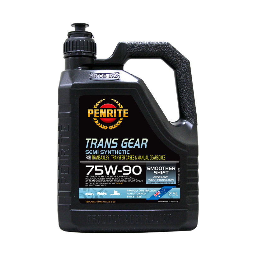 Penrite Trans Gear 75W90 - 2.5Ltr - A1 Autoparts Niddrie