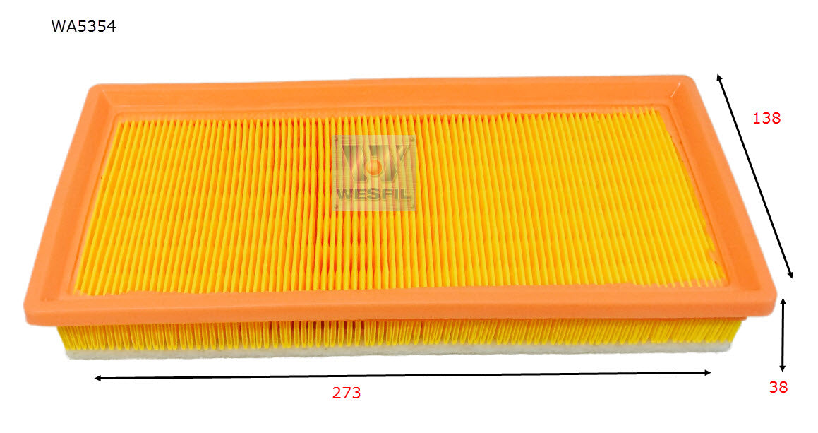 Wesfil Air Filter - WA5354 (A1854)