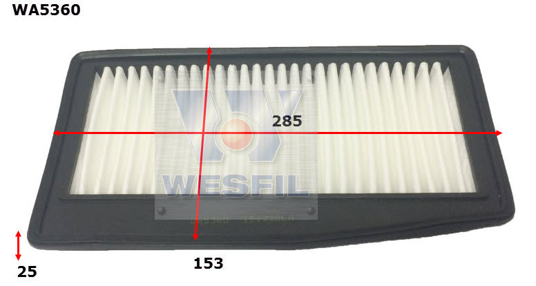 Wesfil Air Filter - WA5360 (A1981)