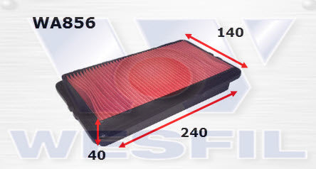 Wesfil Air Filter - WA856 (A468)