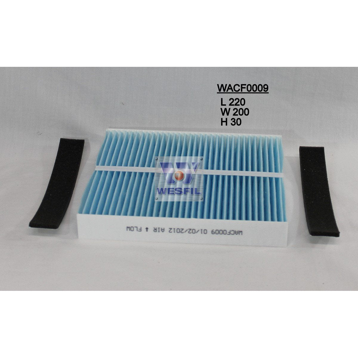 Wesfil Cabin/Pollen Air Filter - WACF0009 - RCA113P - A1 Autoparts Niddrie
- 1
