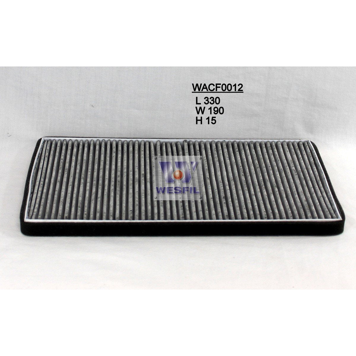 Wesfil Cabin/Pollen Air Filter - WACF0012 - RCA233P - A1 Autoparts Niddrie
- 1