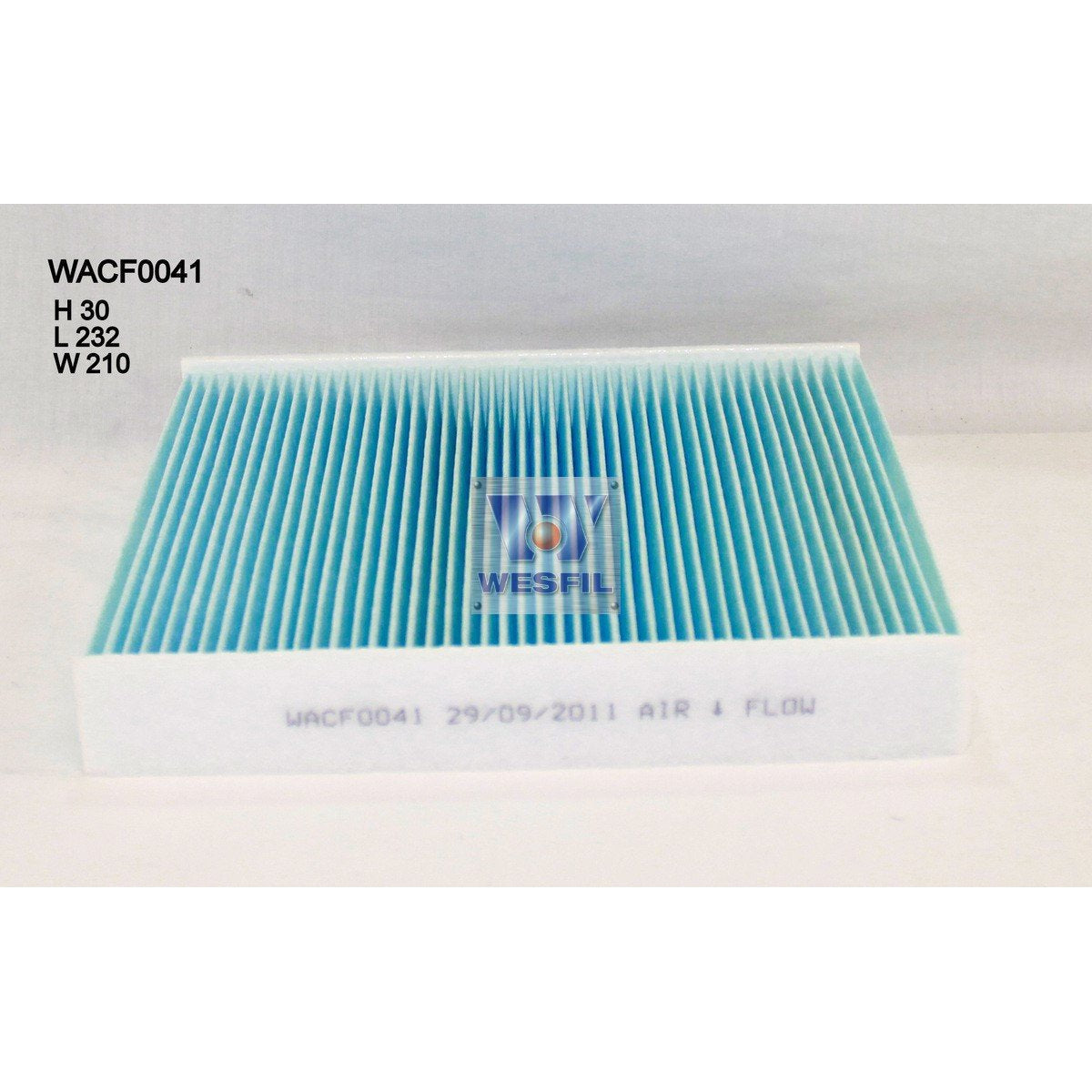 Wesfil Cabin/Pollen Air Filter - WACF0041 - RCA207C - A1 Autoparts Niddrie
- 1