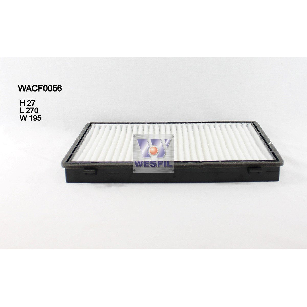 Wesfil Cabin/Pollen Air Filter - WACF0056 - RCA194P - A1 Autoparts Niddrie
- 1