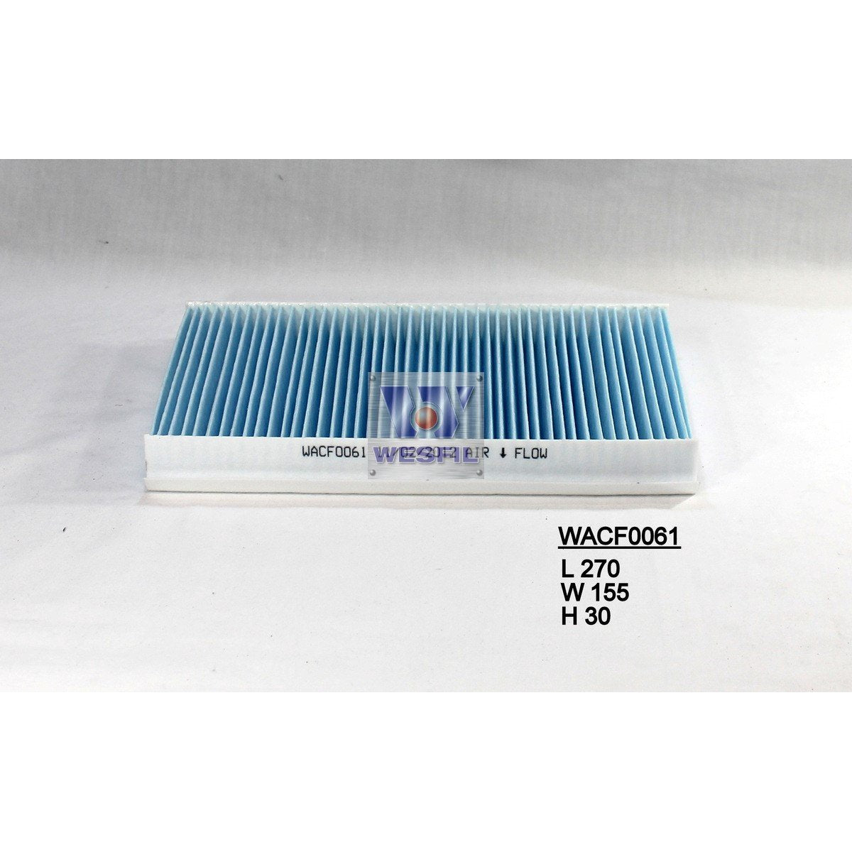Wesfil Cabin/Pollen Air Filter - WACF0061 - RCA289C - A1 Autoparts Niddrie
- 1