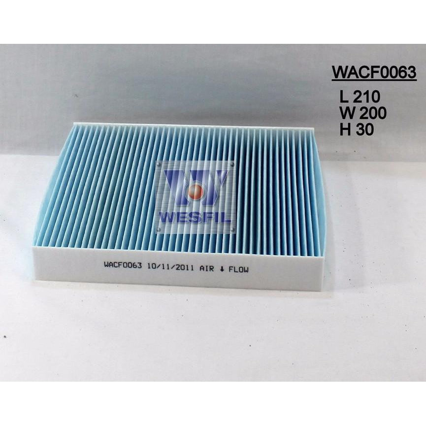 Wesfil Cabin/Pollen Air Filter - WACF0063 - A1 Autoparts Niddrie
- 1