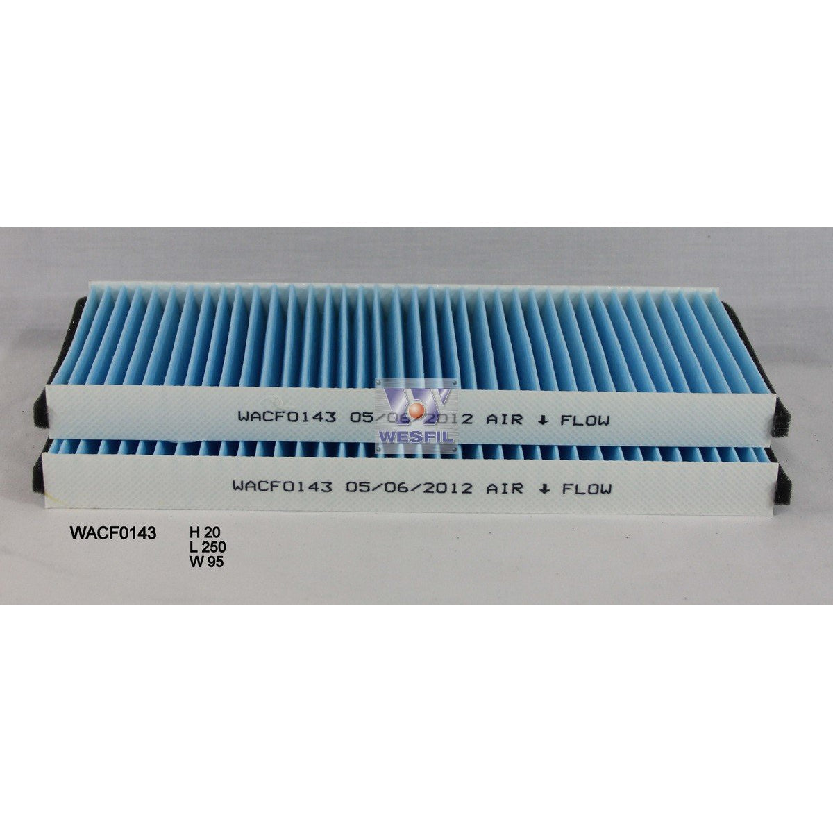 Wesfil Cabin/Pollen Air Filter - WACF0143 - RCA230P