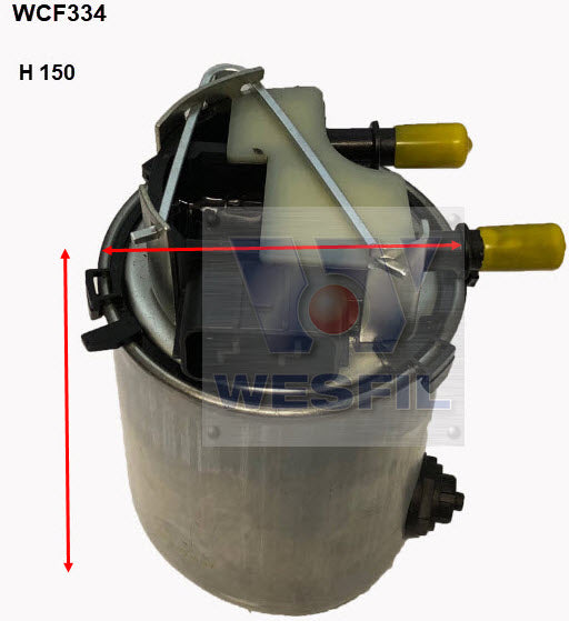 Wesfil Diesel Fuel Filter - WCF334