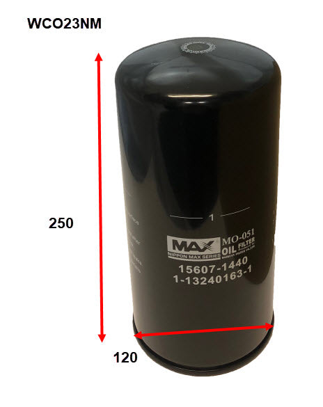 Wesfil Oil Filter - WCO23NM (Z233)