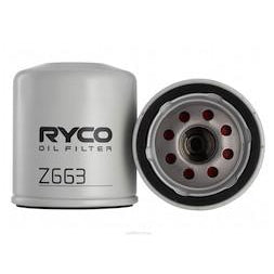 Ryco Oil Filter - Z663 - A1 Autoparts Niddrie