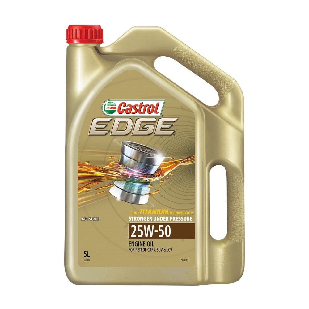 Castrol Edge 25W50 Engine Oil - 5 Litre (3383419)