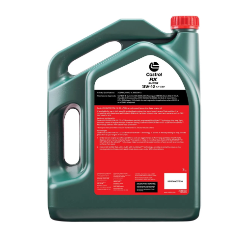 Castrol RX Super 15W40 Engine Oil - 7 Litre (3420723)