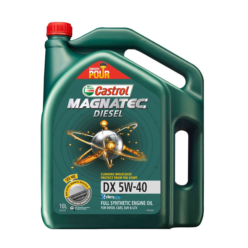 Castrol Magnatec Diesel DX 5W40 Engine Oil - 10 Litre (3422230)