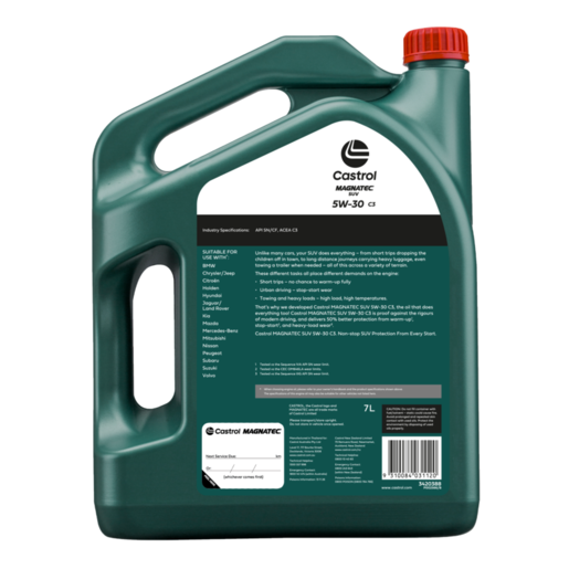 Castrol Magnatec SUV 5W-30 Engine Oil C3 7ltr (3420388)