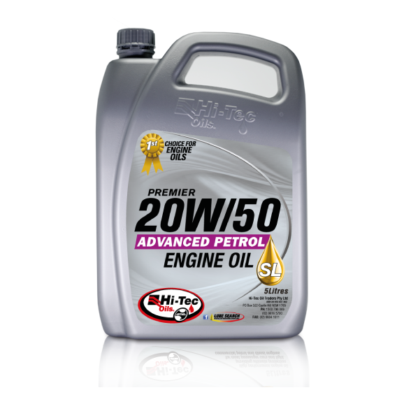 Hi-Tec Premier 20W50 Engine Oil - 5ltr