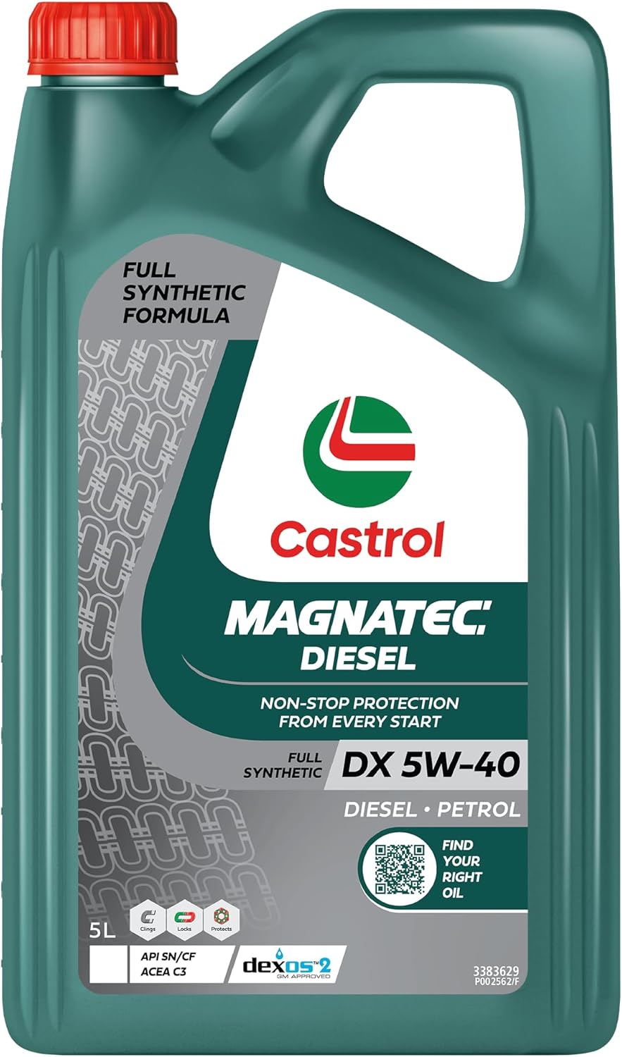 Castrol Magnatec Diesel DX 5W40 Engine Oil - 5 Litre (3383629)