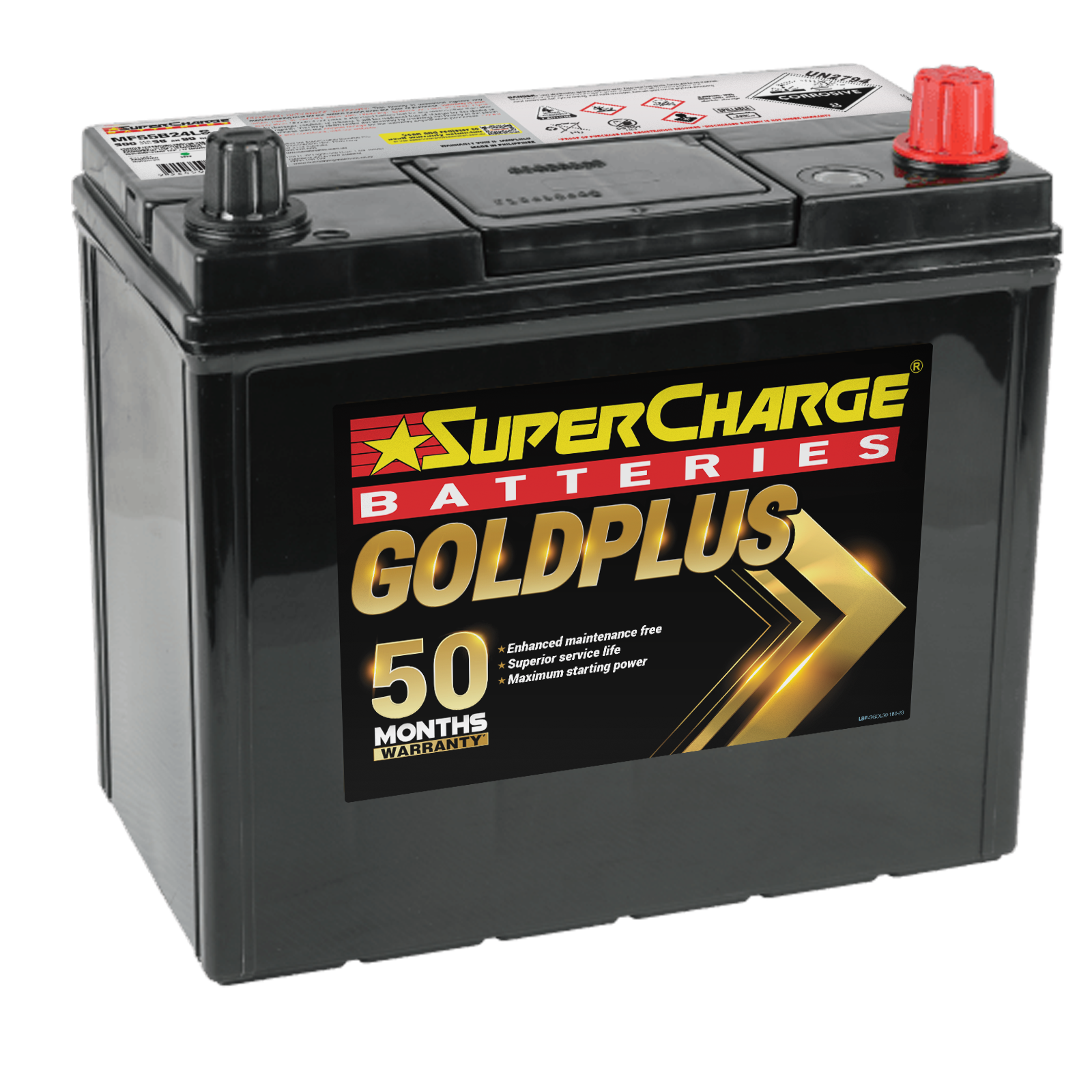 Supercharge Gold Plus Battery - MF55B24LS