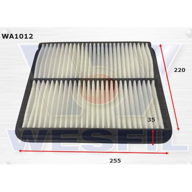 Wesfil Air Filter - WA1012 (A1354)
