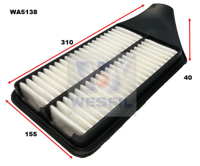 Wesfil Air Filter - WA5138 (A1726)