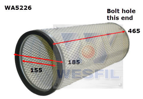 Wesfil Air Filter - WA5226 (HDA5485)