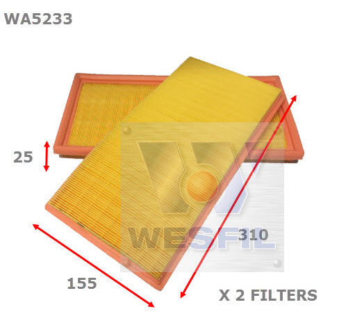 Wesfil Air Filter - WA5233