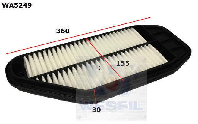 Wesfil Air Filter - WA5249 (A1786)