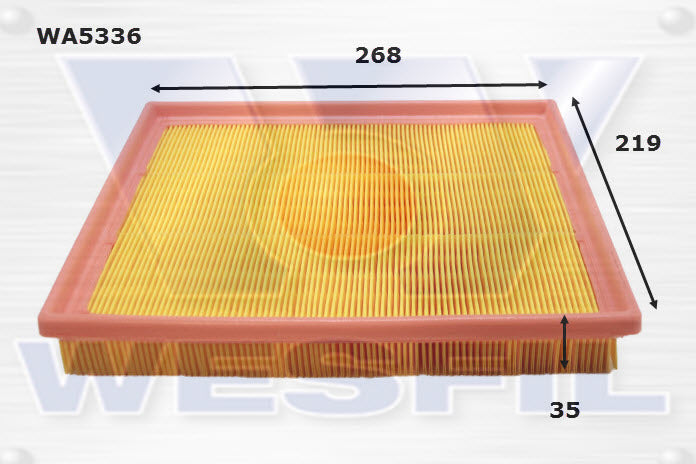 Wesfil Air Filter - WA5336 (A1872)