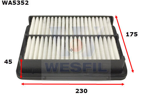 Wesfil Air Filter - WA5352 (A1860)