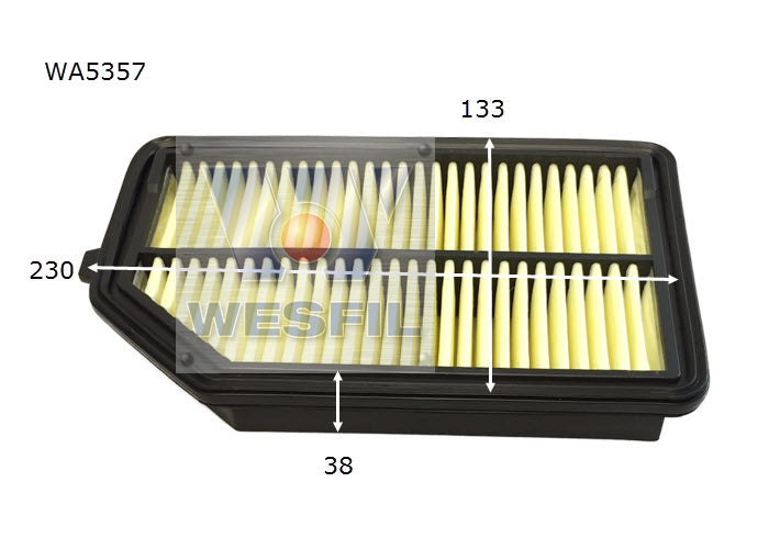 Wesfil Air Filter - WA5357 (A1888)
