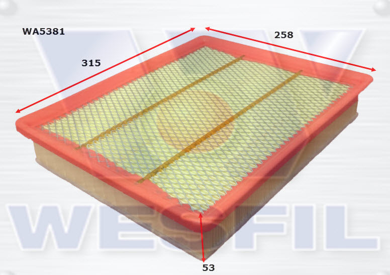 Wesfil Air Filter - WA5381