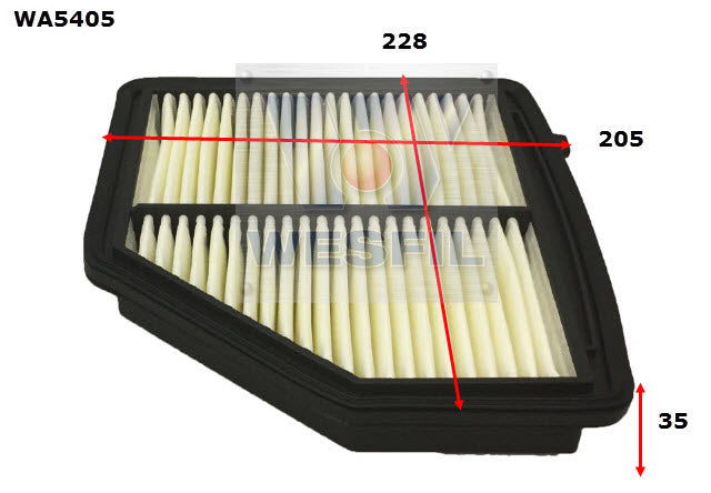 Wesfil Air Filter - WA5405 (A1879)