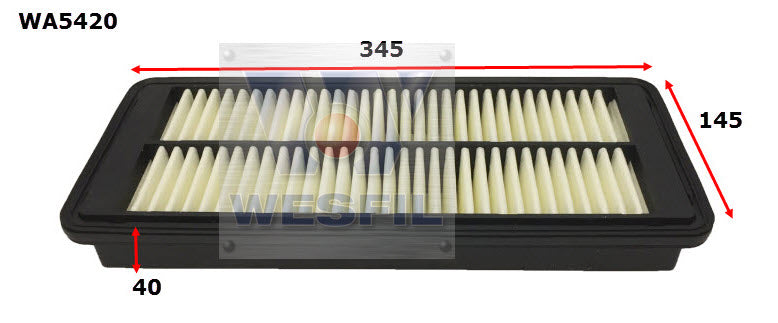 Wesfil Air Filter - WA5420 (A2005)