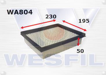 Wesfil Air Filter - WA804 (A364)