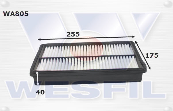 Wesfil Air Filter - WA805 (A463)