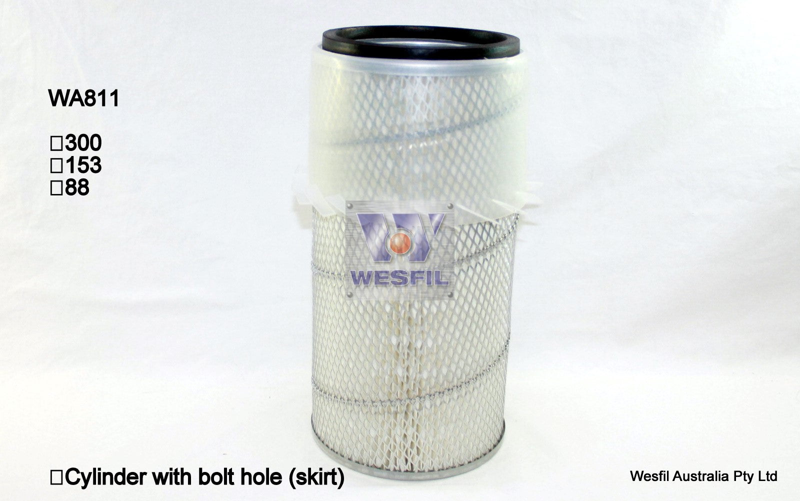 Wesfil Air Filter - WA811 (HDA5285 / HDA5209)