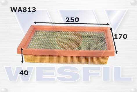 Wesfil Air Filter - WA813 (A365)