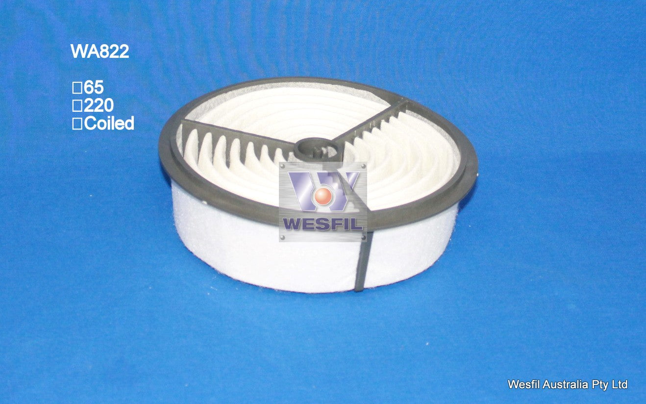 Wesfil Air Filter - WA822 (A455 / A497)