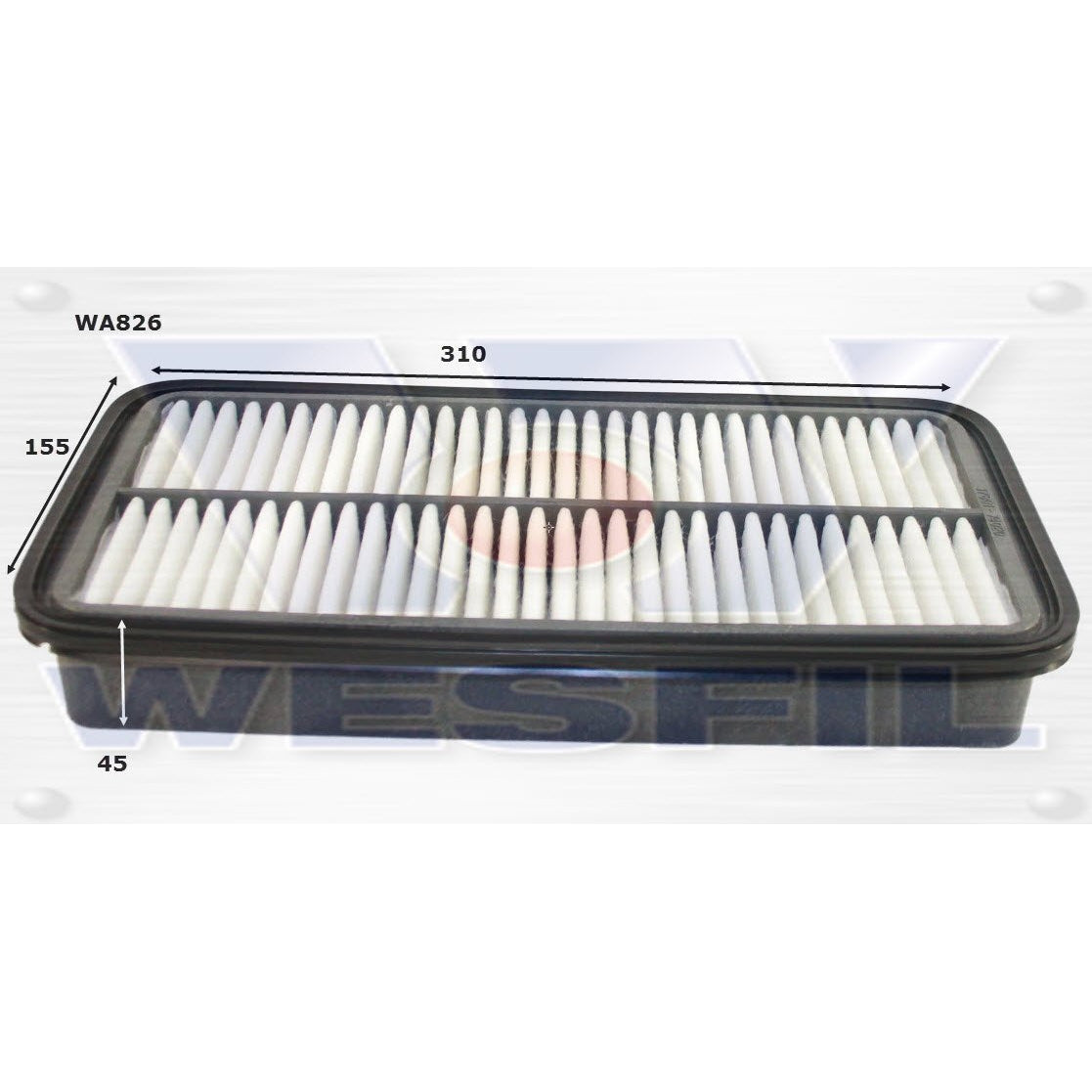 Wesfil Air Filter - WA826 (A459)
