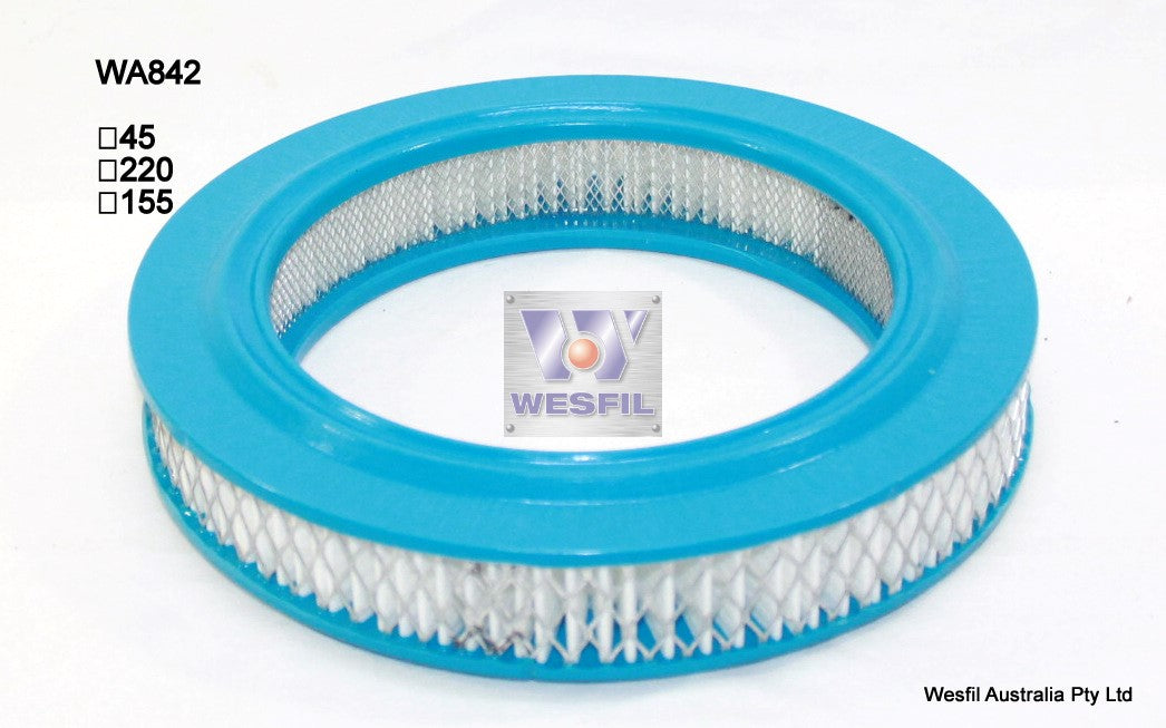 Wesfil Air Filter - WA842 (A496)