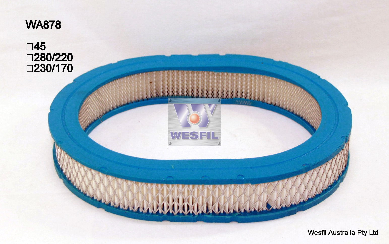 Wesfil Air Filter - WA878 (A1248)