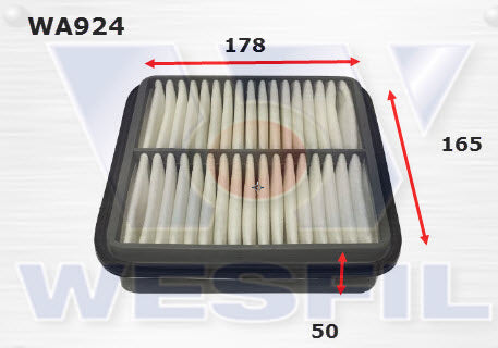 Wesfil Air Filter - WA924 (A1267)