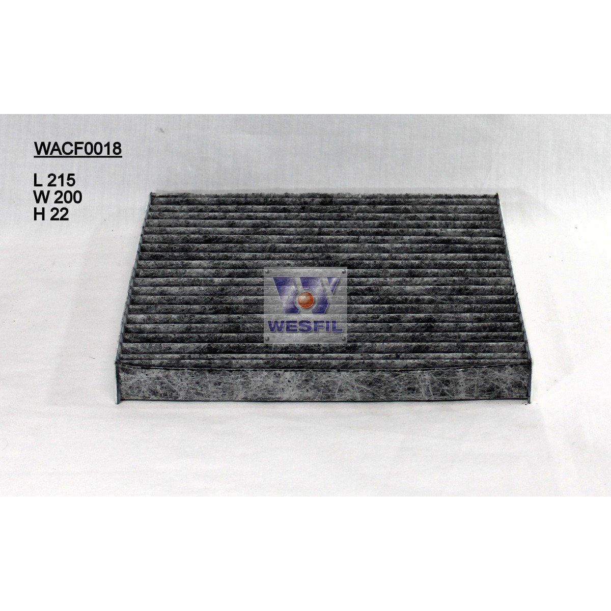 Wesfil Cabin/Pollen Air Filter - WACF0018 - RCA120C RCA187P - A1 Autoparts Niddrie
 - 1