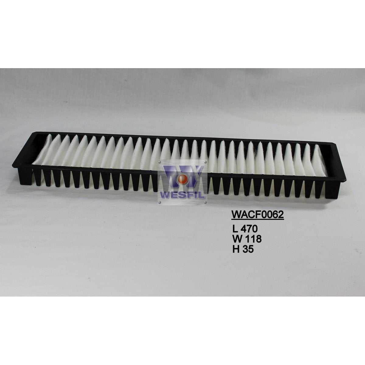 Wesfil Cabin/Pollen Air Filter - WACF0062 - RCA225C - A1 Autoparts Niddrie
 - 1