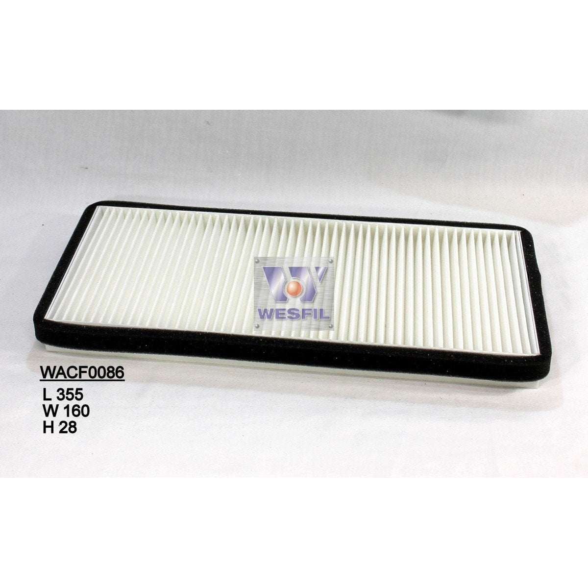 Wesfil Cabin/Pollen Air Filter - WACF0086 - RCA167P