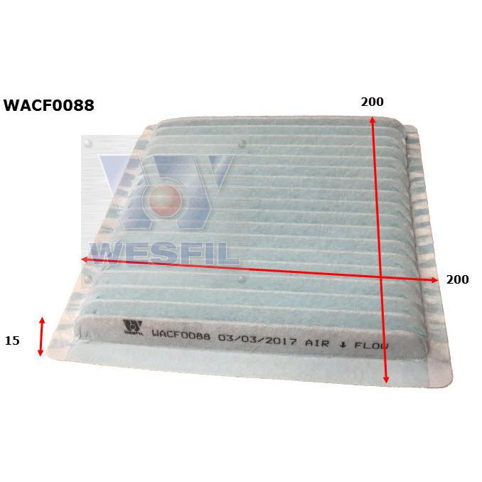 Wesfil Cabin/Pollen Air Filter - WACF0088