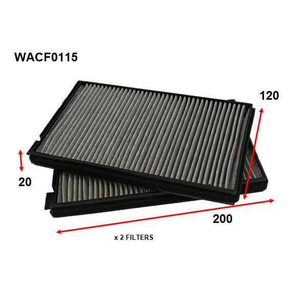 Wesfil Cabin/Pollen Air Filter - WACF0115